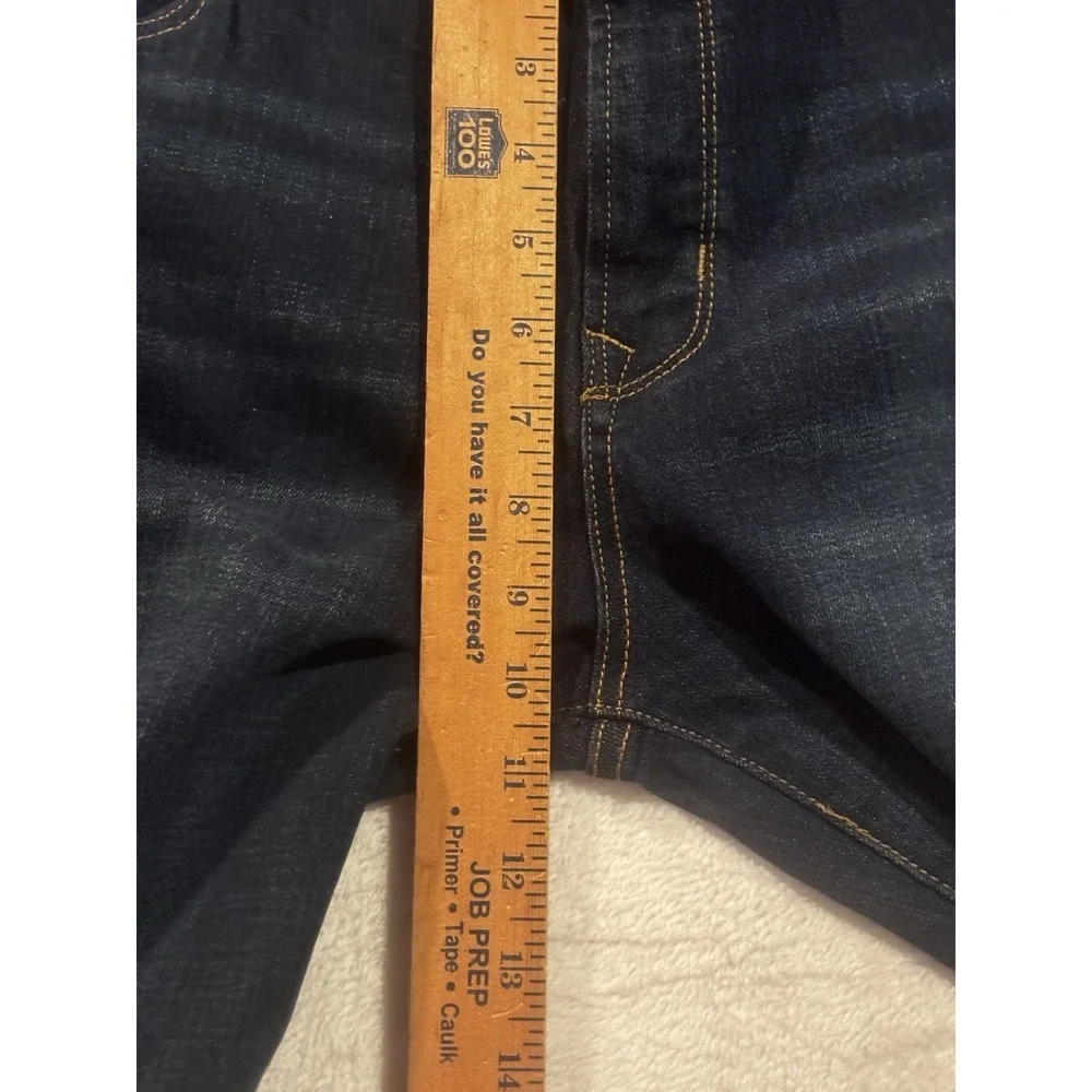 Old‎ Navy Famous Jeans Women's 14 Regular Dark Wash Blue Denim Original Straight